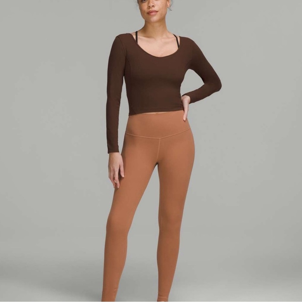 Lululemon Align Long Sleeve Java Color. NWT - Picture 3 of 6
